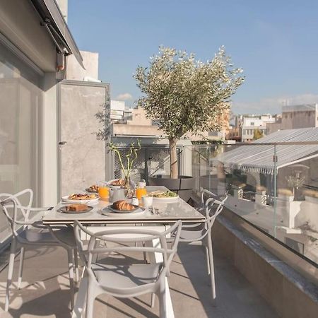 Luxury Acropolis View Apartment-Living Stone Black Pearl أثينا المظهر الخارجي الصورة