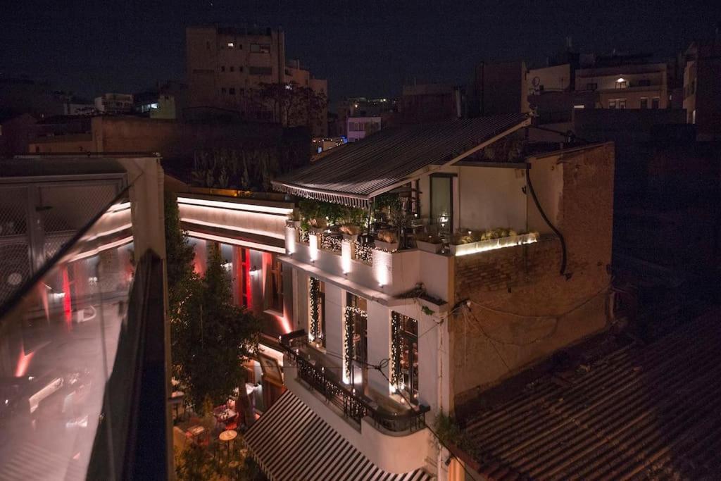 Luxury Acropolis View Apartment-Living Stone Black Pearl أثينا المظهر الخارجي الصورة